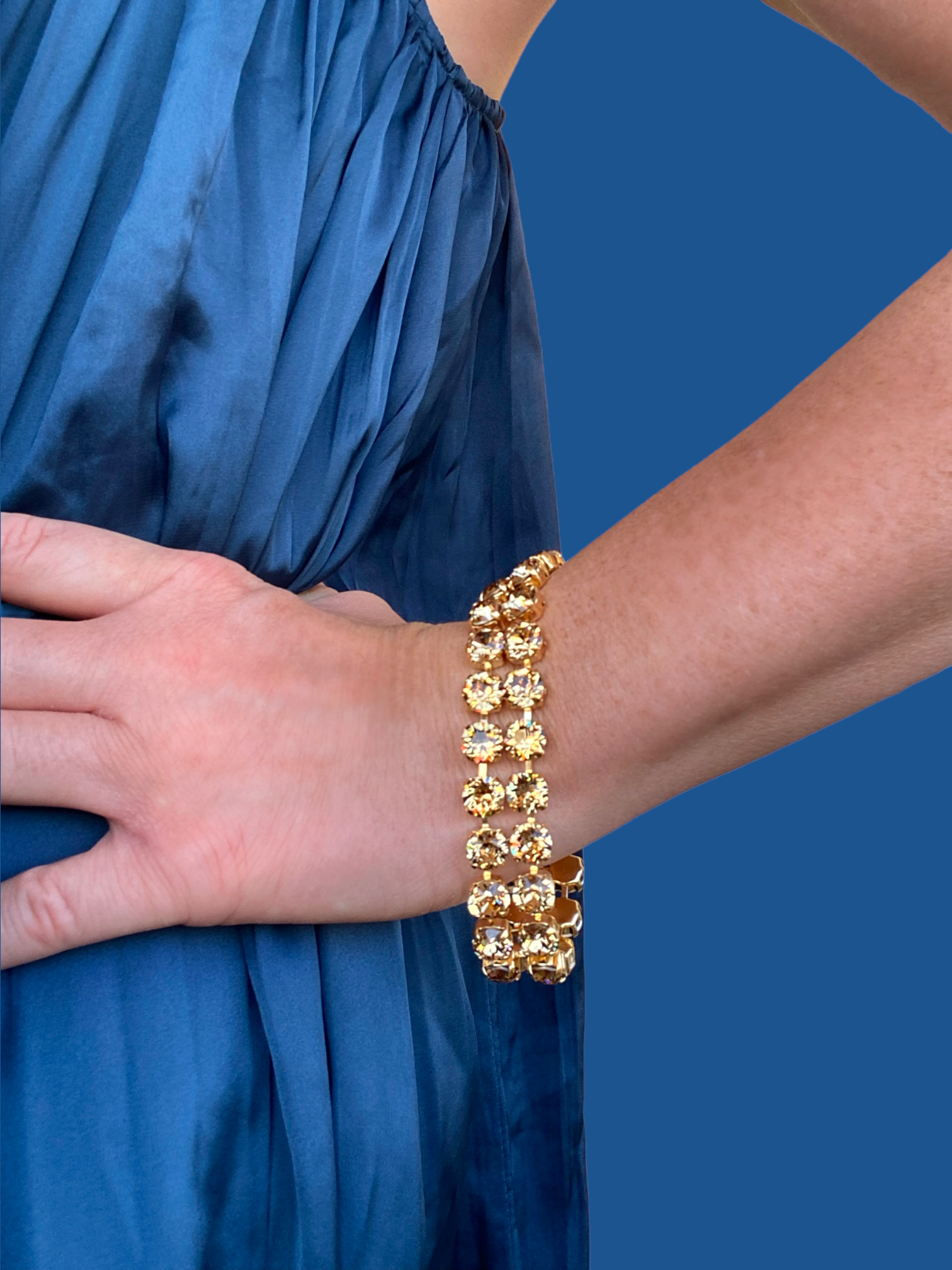 Armband Double Row Golden