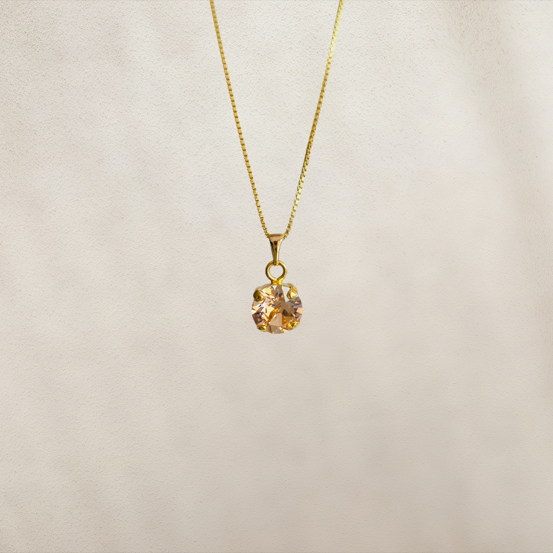 Halsband Champagne
