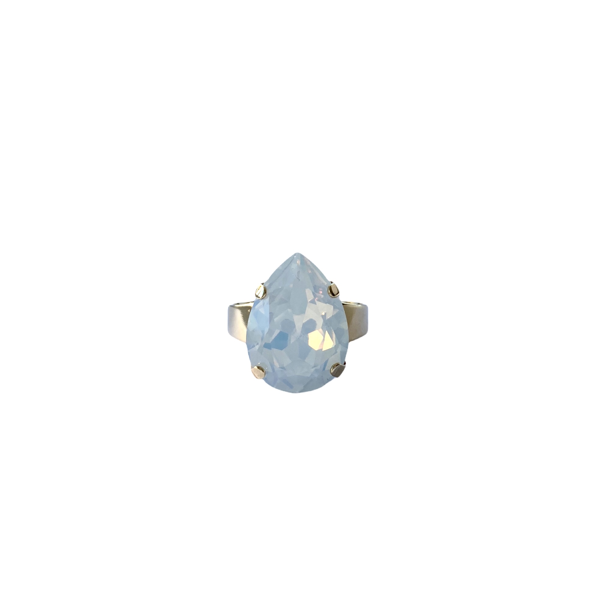 Ring White Opal